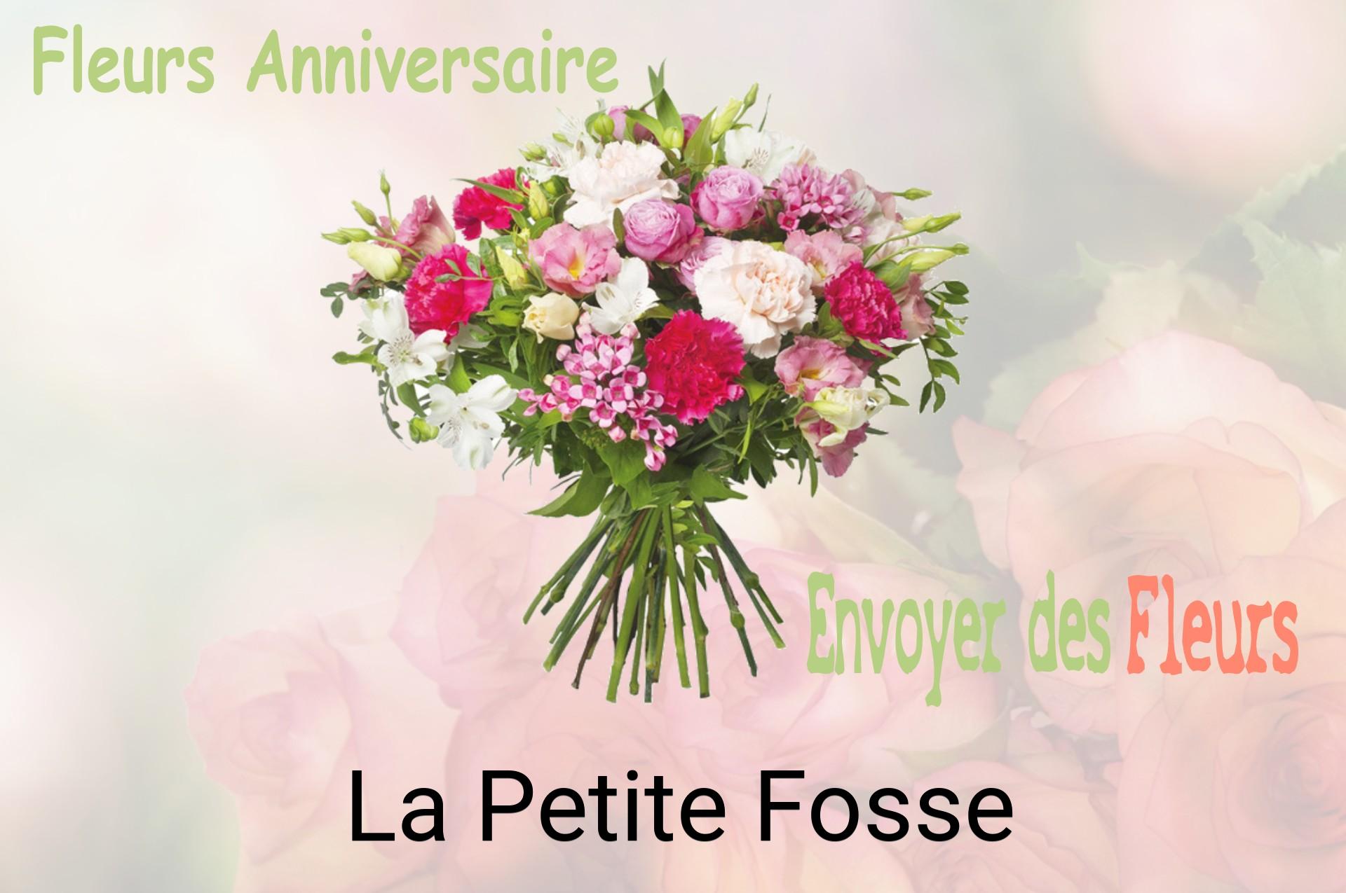Bouquet de fleurs d’anniversaire livré à La Petite-Fosse