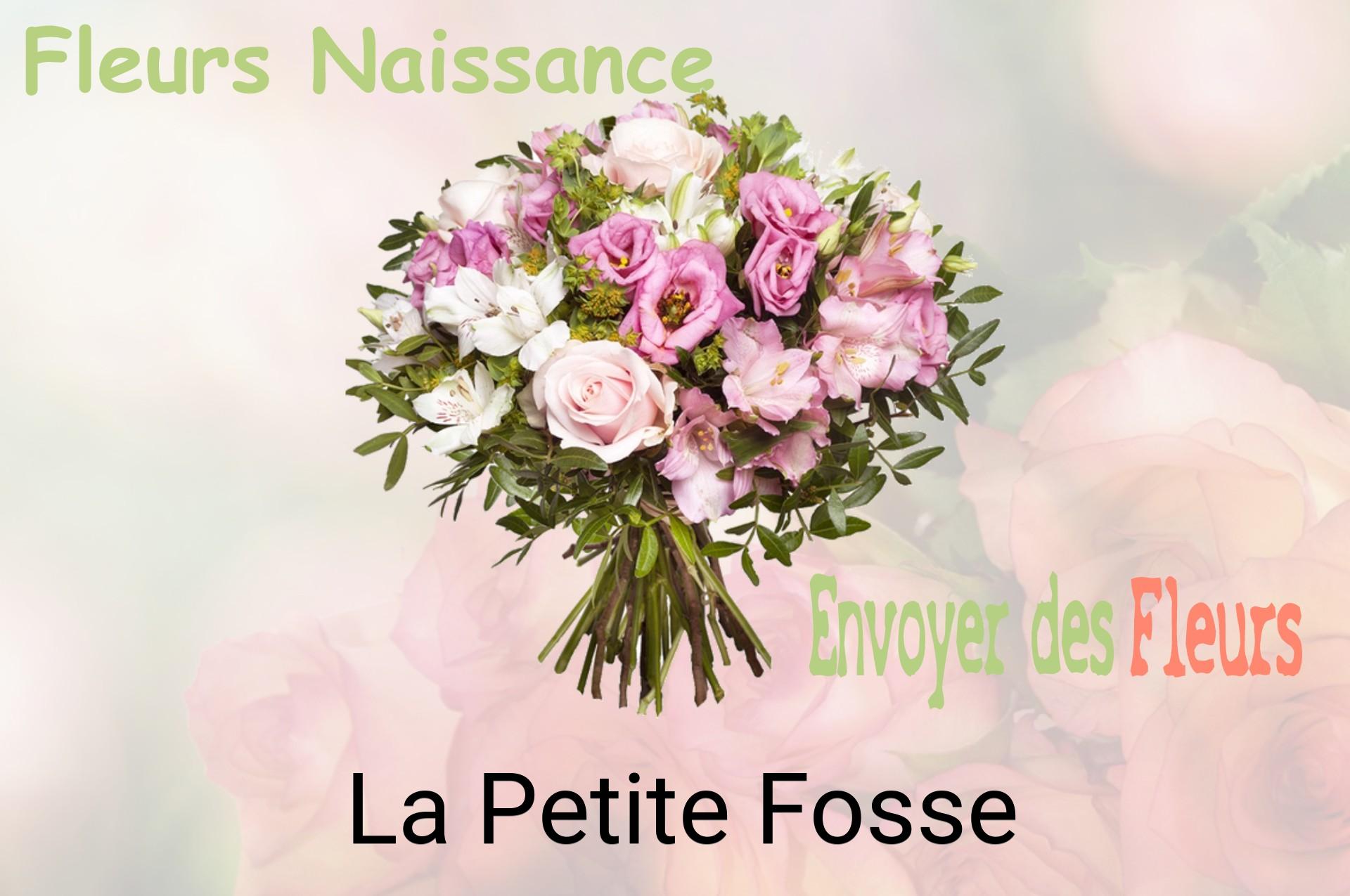 Bouquet de fleurs de naissance livré à La Petite-Fosse