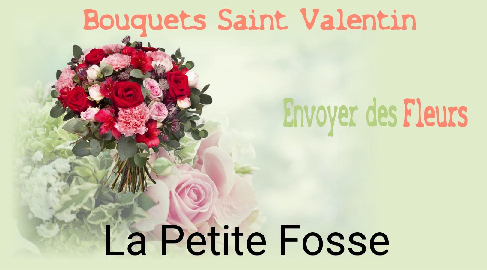 Roses de Saint-Valentin livrées à La Petite-Fosse